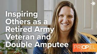 Inspiring Others as a Retired Army Veteran and Double Above-Knee Amputee #VeteransDay #LimbLoss