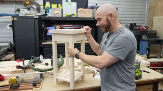 How to Build a Side Table  Beginner Woodworking Project