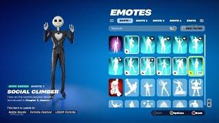 ALL OF MY FORTNITE EMOTES  super rare 