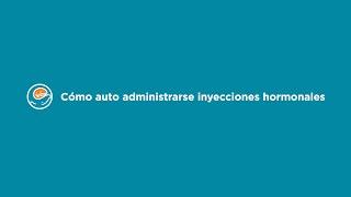 Cómo auto administrarse inyecciones hormonales