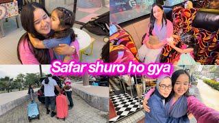 Safar shuro ho gya  new hair colour  Sitara Yaseen vlog