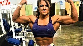 FEMALE BODYBUILDER KARY MUSCLE GROWTH AND WORKOUT MOTIVATION