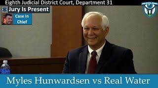 Myles Hunwardsen vs Real Water Part 2 January 30 2024