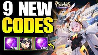 NEW UPDATEML ADVENTURE CD KEY CODES 2024 - MOBILE LEGENDS ADVENTURE CODES - MLA CODES