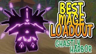 *NEW* MAGE LOADOUT FOR GHASTLY HARBOR IN DUNGEON QUEST Roblox