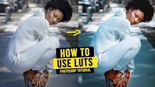 How to Install and Use LUTs in Photoshop  Color Grading Tutorial