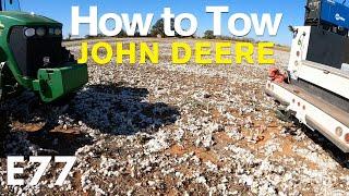 E77  How to Manually Release Park Brake on John Deere Tractor for Towing by John Deere Technician