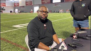 Tony Alford Talks Ohio State RBs After Spring Practice