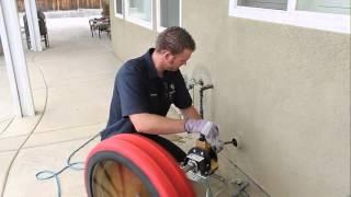 Drain Cleaning demonstration of the Gorlitz Go 68