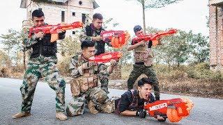 Nerf Guns War  BattleGround Between S.W.A.T Men Of SEAL TEAM Special With Boss Criminal Groups