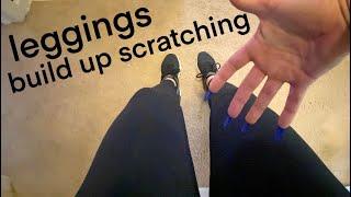 ASMR Build up scratching on leggings + all the air tracing and tongue clicks Ryans CV