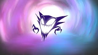 Gastly Haunter and Gengar Evolution Looped Animation