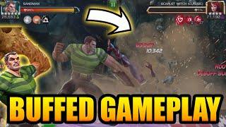 Buffed Sandman Gameplay - Did He Finally Get Justice?? - Marvel Contest of Champions