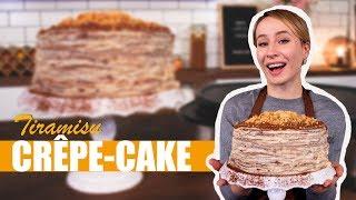 Tiramisu-Crêpe-Cake I Grundrezept Crêpe-Teig