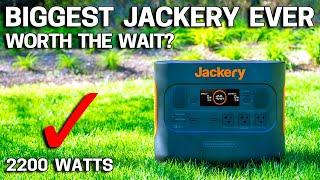 BIG Jackery 2200 Watts Explorer Pro 2000 Battery Generator & Power Station