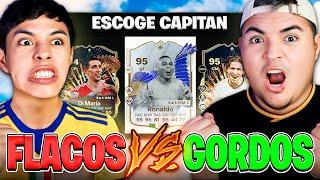 RAMIRIN vs EDSON FDB en FUT DRAFT *FLACOS vs GORDOS*  ¡DUELO DEFINITIVO