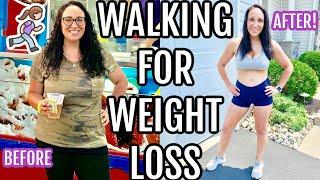 How I Lost 50 lbs in 5 Months WALKING  Steps Needed a Day to LOSE WEIGHT  Walking for Weight Loss