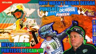 Why Wasnt Haiden Deegan Punished Like Tom Vialle??? Mitch Payton Protests Deegan