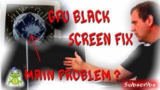 How to fix GPU black screen after load windows - HD 7850 2GB FIX