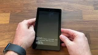 Amazon Fire Tablet -Factory Reset