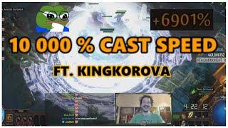 PoE Stream Highlights #478 - 10 000%+ cast speed ft. KingKorova