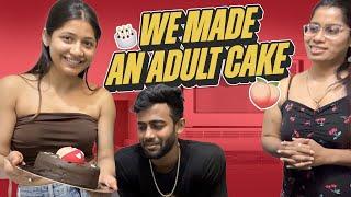 We made a very SPECIAL Cake   His reaction is Hilarious  Sakshi Shrivas  @justinDcruz8