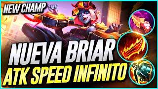  NUEVA BUILD BRIAR JUNGLA *VELOCIDAD de ATAQUE INFINITA*   BRIAR JG  BRIAR JUNGLE GAMEPLAY LOL