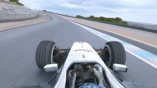 What if F1 had gone to Laguna Seca in 1998.....  Mika Häkkinen McLaren MP413 onboard