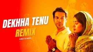 Dekhha Tenu Remix  Subha Ka Muzik  Mr. & Mrs. Mahi  Rajkummar Rao  Janhvi  Dance  Dj Remix