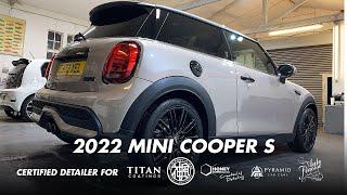 NEW CAR CERAMIC COATING 2022 MINI COOPER S OFFSET DETAILING ESSEX