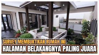 Pantes bnyk yg Suka Ada apa tuh Di tengah Taman Belakangnya ya?