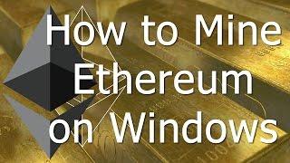 How To Mine Ethereum On Windows GPU  CPU