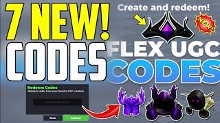 ️ALL NEW️ ALL WORKING CODES FOR FLEX UGC IN OCTOBER 2024 - ROBLOX FLEX UGC CODES