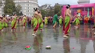 Diwali celebration at Trafalgar Square 2023  Opening the Show  Mayor of London  Official video