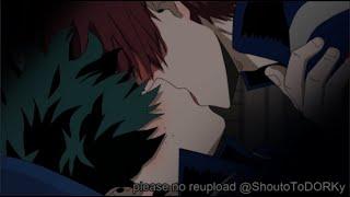 SFW Tododeku Kiss Behind The Scenes BTS 4 - Stormy Weather  Todoroki x Midoriya YAOI