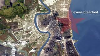 Katrina what went the levees