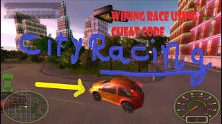 CITY RACING CHEAT CODEWINING RACE USING CHEATCODEFLYING CARPLEASE SUBSCRIBE AND LIKE.