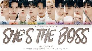 THE BOYZ 더보이즈 - SHES THE BOSS Lyrics Color Coded_Jpn_Rom_Eng