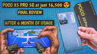 Poco X5 Pro 5g Bgmi Review After 6 Month of Usage  Constant 60 Fps  Snapdragon 778G  Fps Meter