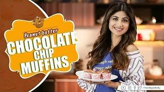 Peanut Butter Chocolate Chip Muffins  Shilpa Shetty Kundra  Healthy Recipes