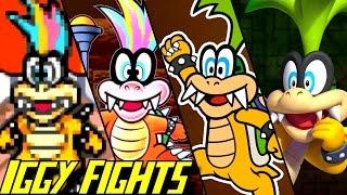 Evolution of Iggy Koopa Battles 1988-2017