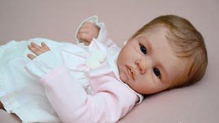 Baby Elowyn a Beautiful Silicone Reborn Baby Doll