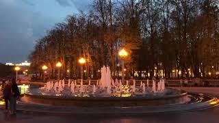 Water fountain in Minsk Belarus