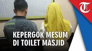 Viral Sejoli Terciduk Diduga Mesum di Kamar Mandi Masjid setelah Dicurigai 30 Menit Tak Keluar