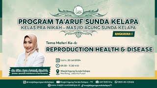 REPRODUCTION HEALTH & DISEASE  Sesi 6 Kelas Pra Nikah - Taaruf Sunda Kelapa dr. Sita Ayu A Sp.OG