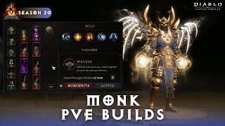 Diablo Immortal - Monk PVE Builds Season 20