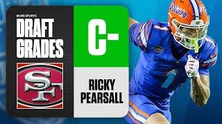 2024 NFL Draft Grades 49ers select Ricky Pearsall No. 31 Overall  CBS Sports