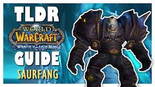 TLDR SAURFANG Normal + Heroic Guide - ICC Guide WOTLK Classic