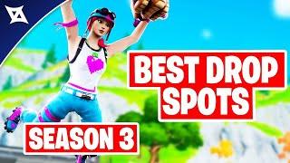 Best drop spots for arena Fortnite Chapter 3