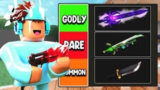 I Ranked Every MM2 Weapon...